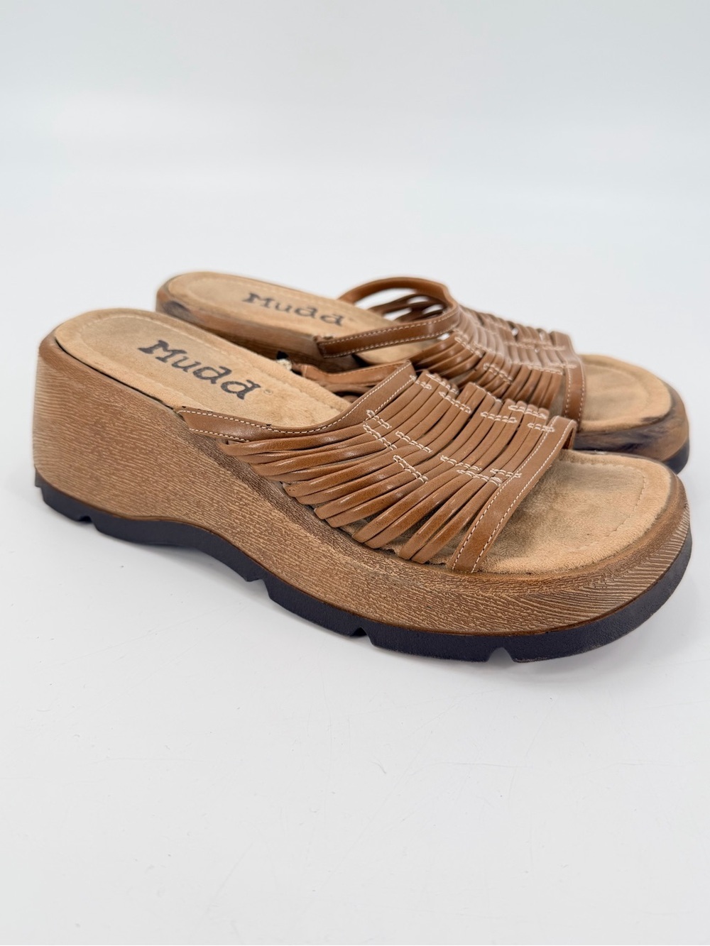 Vintage Y2K Chunky Platform Sandals 6.5